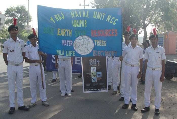 Udaipur's organizations participate in Earth Hour