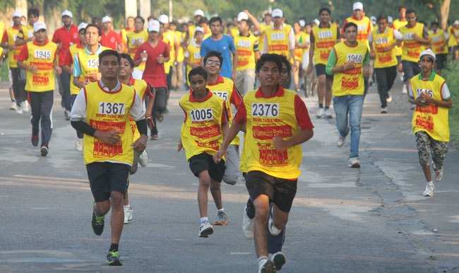 [Photos] Udaipurites display zeal in ‘Run for Reason’ Marathon