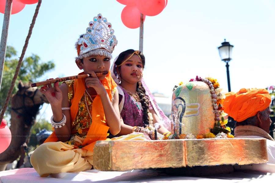 [Photos] Procession by Devotees on eve of Maha Shivratri