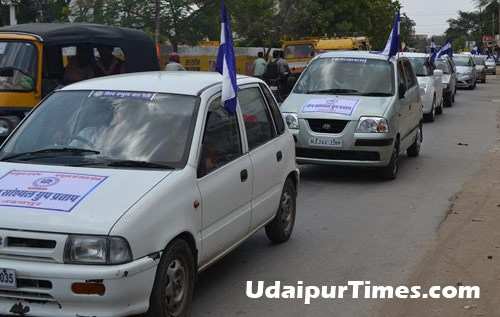 Jain Social Group- 55 Cars Rallied from Udaipur to Ranakpur