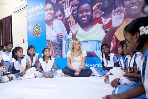Shakira meets adolescent girls in Udaipur