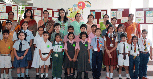 Inter-School Poster Making competition organized at MMVM
