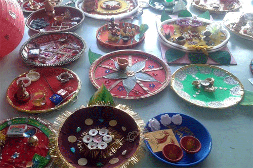 Diwali celebrated at Seedling Modern Public School