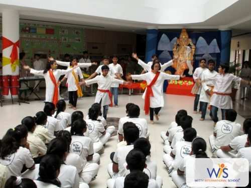 Vinayak Charturthi Celebration at Witty International School, Udaipur