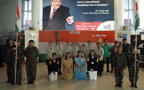 Vijay Diwas celebrated at Witty International School