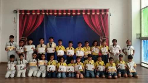 Witty felicitates achievers of Science Olympiad