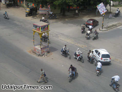 Most Dangerous Four-Ways In Udaipur