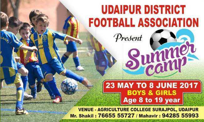 Free Football Training camp from 23-May