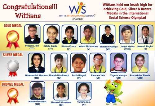 Witty Congratulates its achievers in International Social Science Olympiad