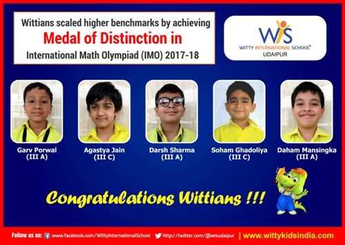 Wittians get home glory in the International Math Olympiad