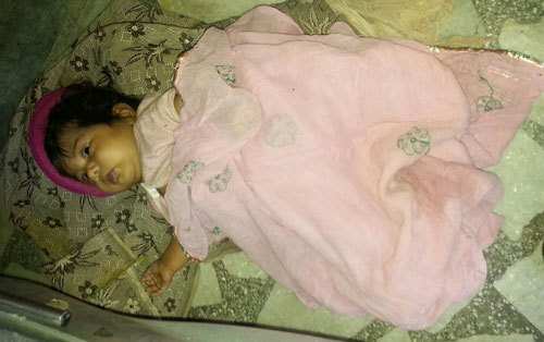 3 months old baby found at Fatehpura