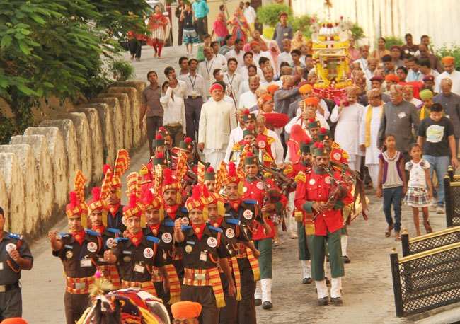 Udaipur celebrates Jal Jhulani Ekadasi