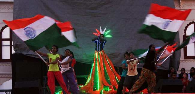Spandan-2014 Cultural Night of Patriotism and Unity
