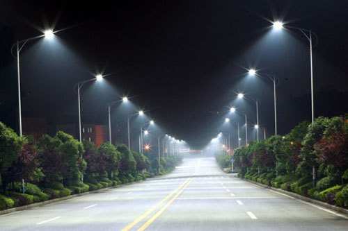 High Mast lights installed at 3 spots of city