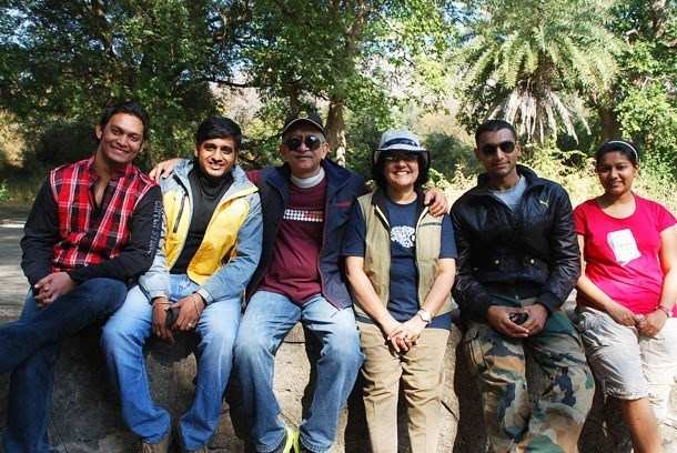 Students Trekking Jaisamand Wildlife Sanctuary