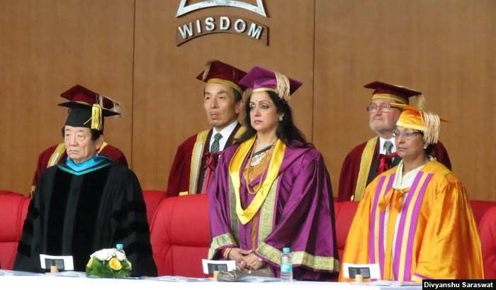 Metro Man and Dream Girl conferred PhD in Singhania University