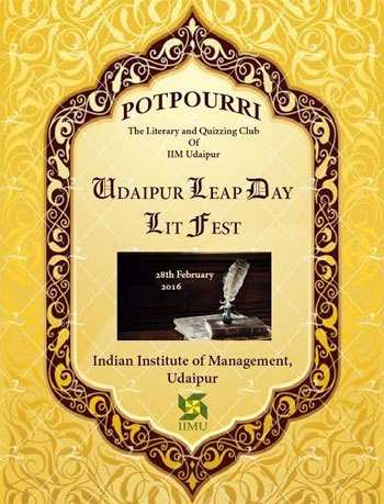 A celebration of all that is literary – Udaipur Leap-day Lit Fest 2016