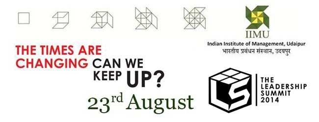 Vedanta and IIM Udaipur present The Leadership Summit 2014