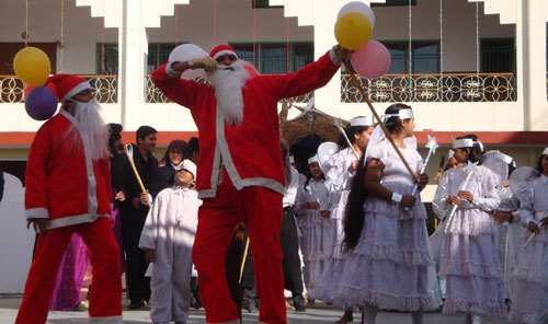 Pre-Christmas celebrations at St. Gregorios School
