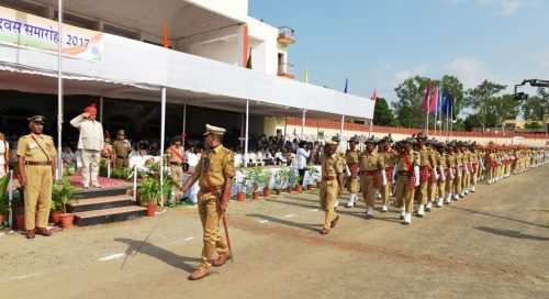 Grand Independence Day celebrations held at Gandhi Ground