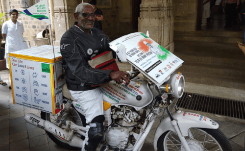 Pune man in Udaipur for organ donation awareness