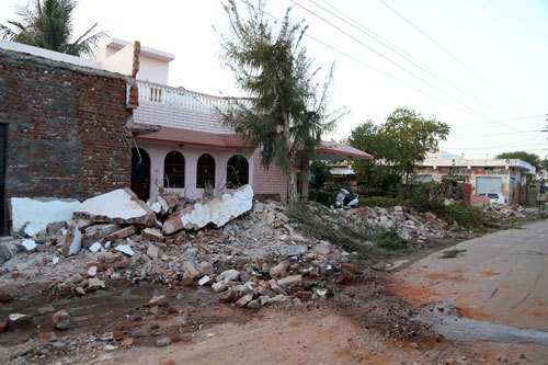 Anti Encroachment wing targets 7 houses