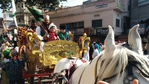 Udaipur Muslims celebrate Milad un Nabi