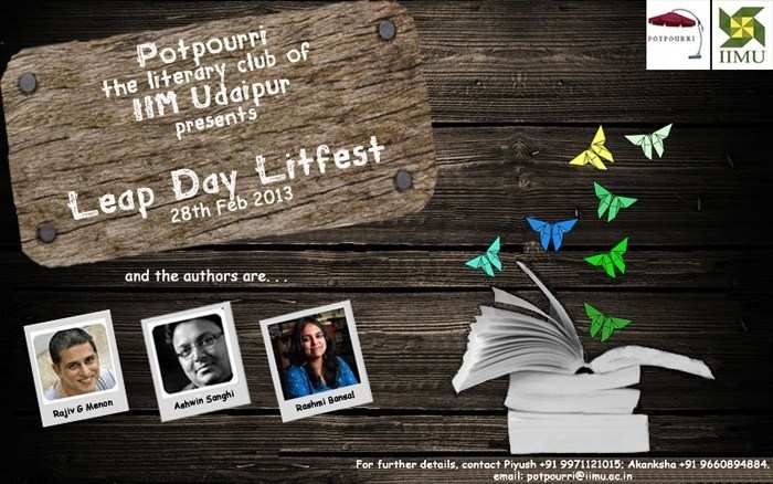 The Udaipur Leap-Day LitFest 2013