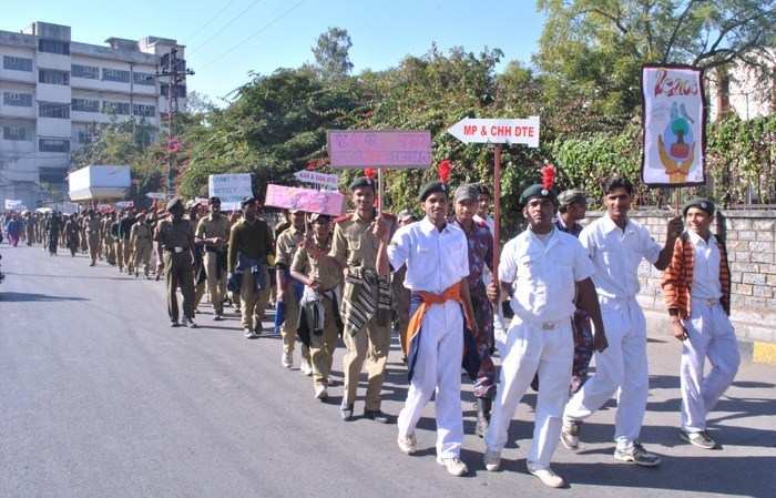 National Integrity Rally by NCC Cadets