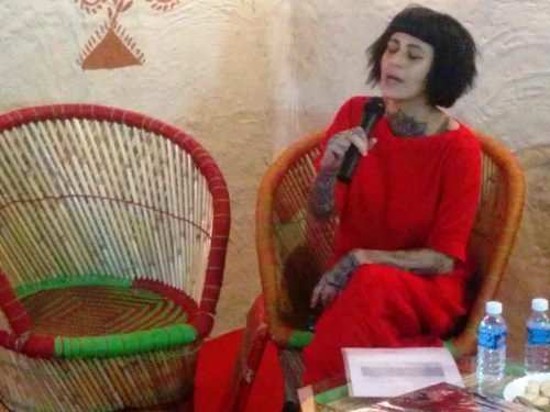 Kalki Koechlin Inaugurates Sheroes Cafe at Arvana
