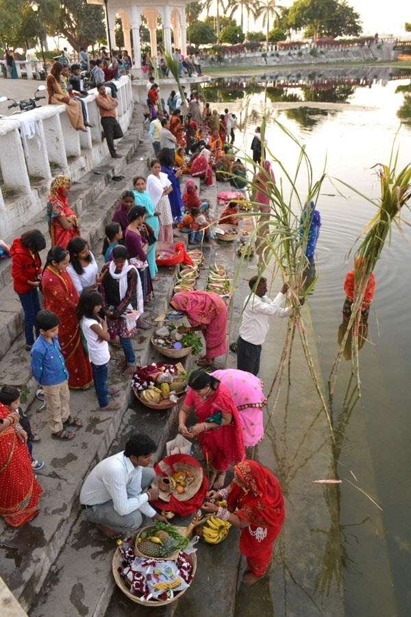 Bihari Community Celebrates Chhath