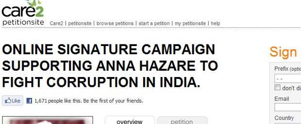 7 Best Ways to Support Anna Hazare, Online