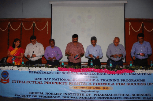Workshop organized on Intellectual Property Rights (IPR) at BNIPS, Udaipur