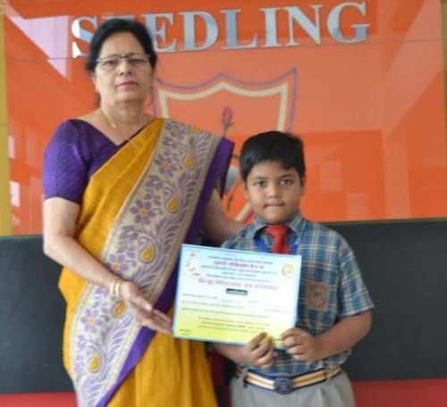 Little Master Chef winner from Seedling Udaipur
