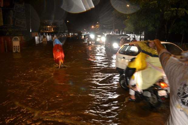 Heavy Down Pour In Udaipur: Reminiscence of  2006 Flood