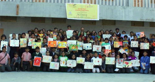 200 students participate in ‘On the Spot Painting’ competition