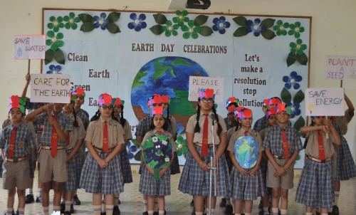 Earth Day celebrations at Seedling School Udaipur