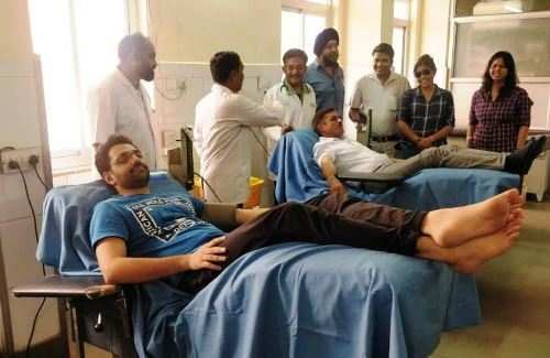 कलक्टर, एसपी, सीईओ सहित कई अधिकारियों ने किया गाँधी जयंती पर रक्तदान