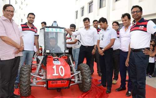 ATV made by GITS students launched