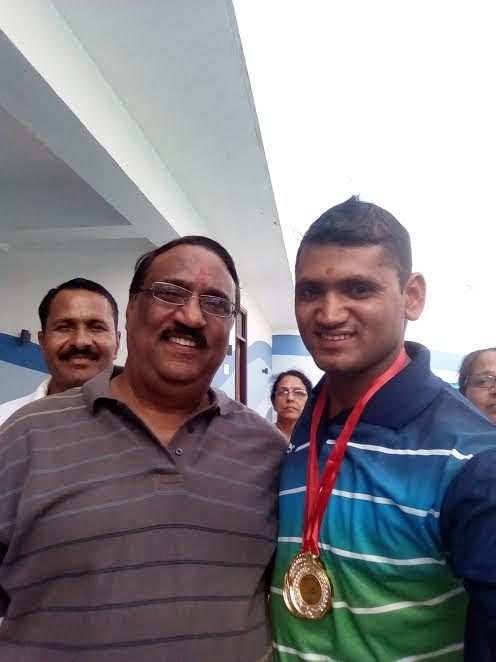 Udaipur Para-swimmer wins four golds in State Championships