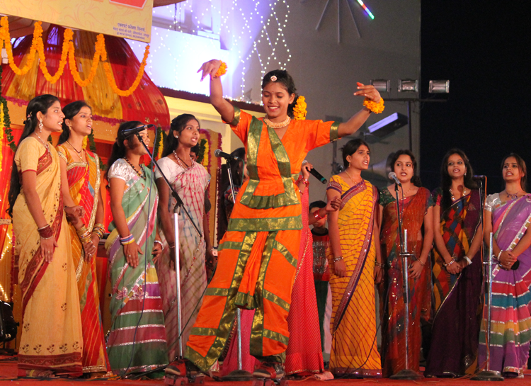 Dussehra – Diwali Mela starts with Beautiful Fireworks and Local Talents Night