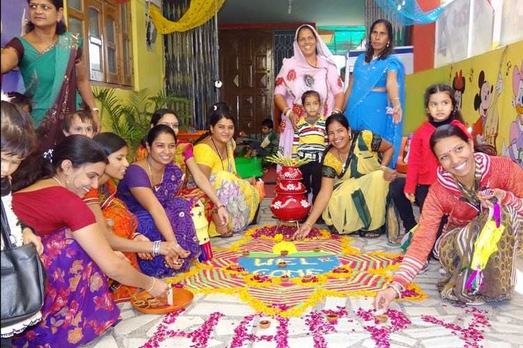 Parents unleash their creativity at Kidzee's Diwali Celebration