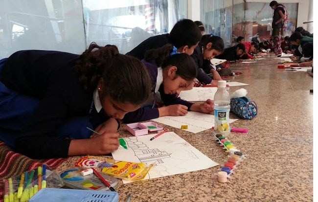 Drawing Competition at RKay Mall