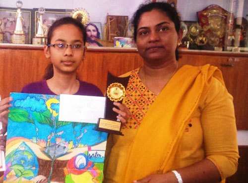 St Anthony’s Student in National Level Painting Competition