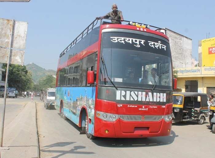 Udaipur Darshan, First Double-Decker tourist Bus to Start soon