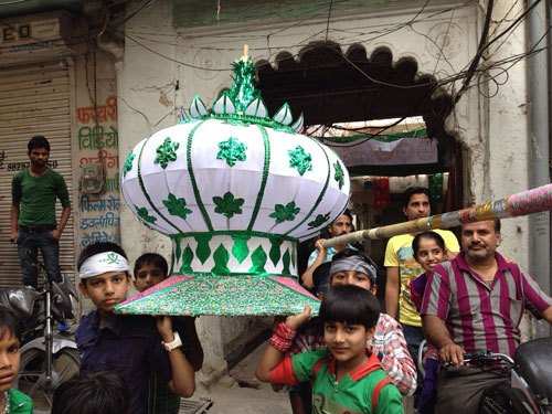 Muslims conclude Chaddi procession in city
