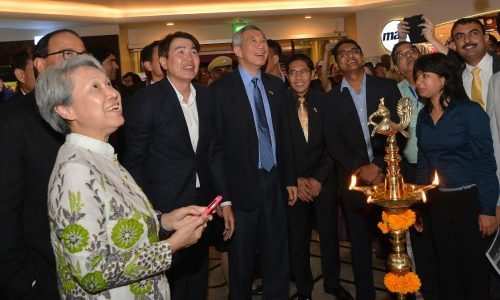 Singapore’s Prime Minister welcomed at The Celebration Mall