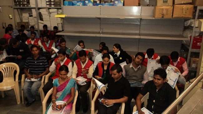Interactive sessions for Road Safety at Reliance Mart