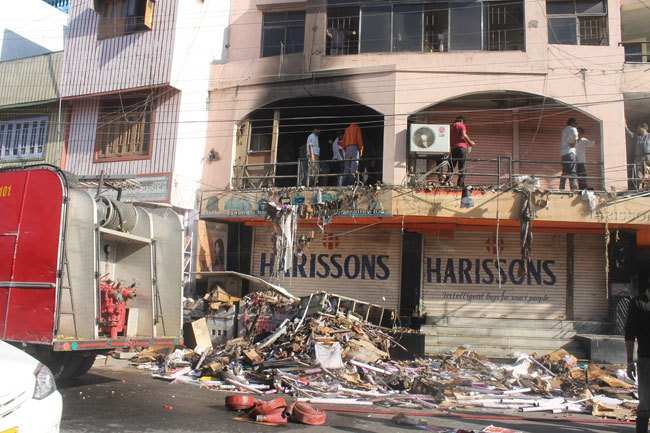 Electronic Goods worth Rs. 3 lac destroyed in Fire