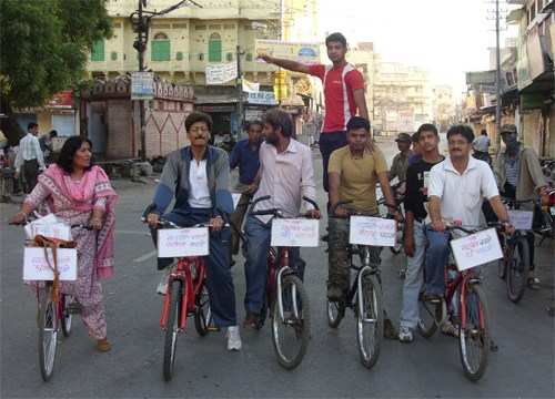 Jyotsna Jhala’s “Pahal”:Make Udaipur a Cycle City